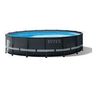 Kit piscine tubulaire Intex Ultra XTR Frame ronde 4,88 x 1,22 m + Bâche à bulles