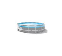Kit piscine tubulaire Intex Prism Frame Clearview ronde 4,88 x 1,22 m + Bâche à bulles