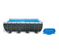 Kit piscine ultra xtr rect tubulaire (l)5,49 x (l)2,74 x (h)1,32m et pédiluve