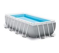 Intex 26792 piscine hors sol Rectangle 10874 L Bleu, Gris