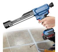 Kit Pistolet À Calfeutrer Et À Colle Électrique, Pistolet À Calfeutrer Électrique À Double Cartouche 12 V, Pistolet À Silicone Gratuit Avec Chariot Rotatif For Le Remplissage, L'étanchéité Et Les Répa