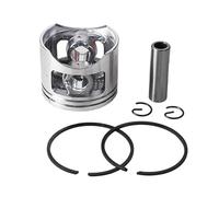 Kit Piston 45 mm for tronçonneuse, Compatible avec Les Moteurs à Essence C 5200 52cc et G5200. Comprend axe, Segments et circlips.