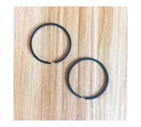 Kit piston 46 mm avec roulement for débroussailleuse BR400 BR380 SR400 SR420 FS550, bagues de cylindre et goupilles de fixation Service(1 pair ring)