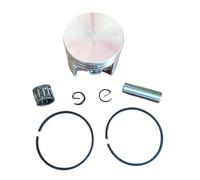 Kit piston 46 mm avec roulement for débroussailleuse BR400 BR380 SR400 SR420 FS550, bagues de cylindre et goupilles de fixation Service(Piston kit)