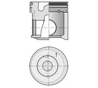 Kit piston avec chemise de cylindre 40623960 KOLBENSCHMIDT pour FIAT CLAAS