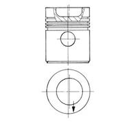 KOLBENSCHMIDT Kit de réparation, Piston/Chemise de cylindre 4028977164637