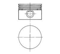 Kit Piston/Chemise de cylindre, compresseur d'air KOLBENSCHMIDT 94919964