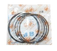 Kit Piston-bielle alésage 92 mm avec axe et circlip, Compatible avec Moteur à Essence 192F 445 cm³ à 14 Trous, pièces for générateur 8 KW(Silver)