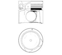 Kit piston, chemise de cylindre KOLBENSCHMIDT 40 459 961