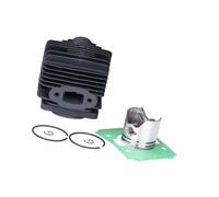 Kit Piston-Cylindre 34 mm Compatible avec Tondeuse à Gazon TL26 CG260 1E34F 26 cm³, débroussailleuse et Taille-Haies - Pièces détachées
