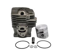 Kit Piston-Cylindre 44,7 mm Compatible avec Les tronçonneuses MS261, MS 261 et MS261C. Pièce de Rechange d'origine (OEM) 1141 020 1200. Bouchon de Joint d'huile Inclus.