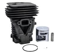 Kit piston-cylindre de 42 mm compatible avec les tronçonneuses Hus445, 450 et 445E. Remplace la pièce d'origine 544119902.