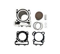 Kit Piston Cylindre Kit Cylindre Moto Refroidi À L'eau Pièces Moteur 4 Temps Pour LONCIN Pour YBS300, Bloc-cylindre 76mm, Joint De Broche Segment Piston