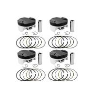 Kit Piston Cylindre Kit Pistons Anneaux Moto Pour CBR1000RR, Pour Fireblade 2004 2005 2006 2007, STD + 25 + 50 75mm 75.25mm 75.5mm, 4 Jeux