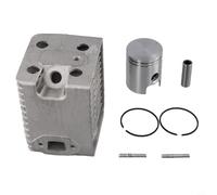 Kit piston cylindre pour modèles Wacker Neuson WM80, WM80C, BS45Y, BS50-2, BS500 & Rammer - Kit de remplacement en acier de 45 mm avec kit de 9 pièces avec PIS