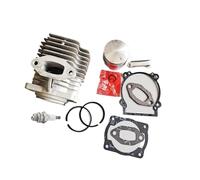 Kit Piston de Cylindre 40 mm 1E40FP-3Z Compatible avec Les modèles 40F-3, 3WF-3A, 2.6 EB-415 et 40-3 for souffleur-pulvérisateur. Comprend Segments, Axes et Clips de Piston.