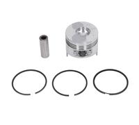 Kit piston de remplacement durable avec clips, axe et segments, compatible avec les moteurs Honda série GX. Conception à protection automatique