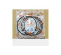 Kit Piston et bielle de 92 mm avec axe/circlip/Anneau, adapté au Moteur 192F 445 cm³ 14 Trous, pièces de générateur 8 KW(Silver)