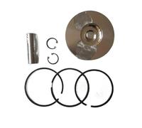 Kit piston et segments (avec piston, segment, axe, circlip) for moteur diesel refroidi 186FA 186 186F L100 9HP, générateur 5~5KW TY