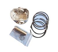 Kit Piston FJ180V 65 mm Compatible avec Les tondeuses FC180 WB536HK 179 cm³ 4T 4 à 6,5 CV : Comprend Segments, l’axe et Clips de(2 x Piston kit)