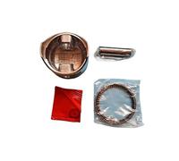 Kit Piston GX120 60 mm, Compatible avec Moteur GX120K1 4 Temps, Ensemble de Segments de Cylindre, goupille, Clip, pièces de Tondeuse et souffleur