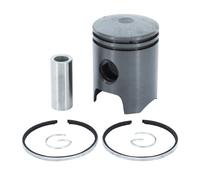 Kit piston P2R PISTON CYCLO ADAPTABLE MBK 51, 41, 88, CLUB, MAGNUM RACING, PASSION DIAM 38,97mm (LETTRE G) PISTON GRAPHITE -P2R-