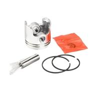 Kit Piston, Segments de Cylindre, goupilles et Clips, 31 mm, Compatible avec débroussailleuses TL23, TB23, TU23, TLE23, 23 CC