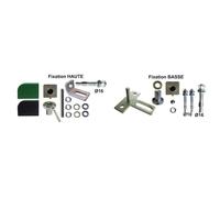 Kit pivot de portail à cheviller ING FIXATIONS - section carré 45x45mm - A011100
