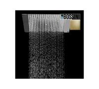 Kit plafond de douche rectangulaire or brossé Dream Flat - Bossini H383910043