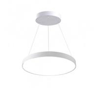 Kit Plafonnier LED Blanc 30W 40cm avec Kit de Suspension - Blanc Neutre 4000K - 5500K