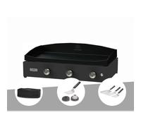 Kit plancha à gaz pure 375 noire le marquier + housse de protection + kit de ne
