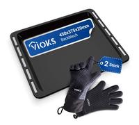 Kit plaque de cuisson Bauknecht 481010657929 450 x 375 x 20 mm et 2 gants de ...