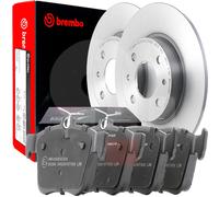 Kit Plaques De Frein Arrières BREMBO VW Golf VII Tiguan Passat Touran TDI TSI