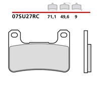 Brembo Kit de plaquettes de frein avant carbone céramique 07SU27RC
