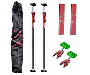 Kit plaquiste Piher - 2 étais 155 à 290 cm avec accessoires et sac de rangement