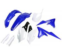 Ufo Yamaha Yzf 250 2014-2018 Yakit318f-999k Fork Protectors & Plastics Kit Clair