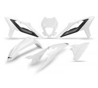 kit plastique carènes Beta RR 250 - 300 - 350 - 400 - 450 2023 2024 blanc OVNI