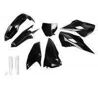 Ufo Husqvarna Tc 250 2016-2016 Hukit617f-001 Fork Protectors & Plastics Kit Noir