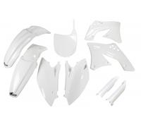 kit plastique carènes FULL Kawasaki KXF 250 2009 - 2012 Ufo Plast blanc