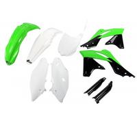 kit plastique carènes FULL Kawasaki KXF 250 2013 - 2016 Ufo Plast réplique 14...