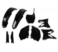 Ufo Yamaha Yz 125/250 2006-2007 Usa Yakit332f-001 Fork Protectors & Plastics Kit Noir