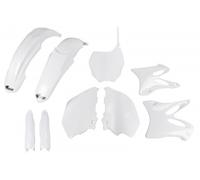 Ufo Yamaha Yz 125/250 2008-2014 No Usa Yakit302f-046 Fork Protectors & Plastics Kit Blanc