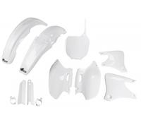 kit plastique carènes FULL Yamaha YZF 250 2001 - 2002 blanc UFO Plast