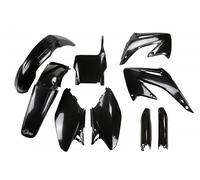 Ufo Honda Cr 125/250 2004-2004 Hokit102f-001 Fork Protectors & Plastics Kit Noir