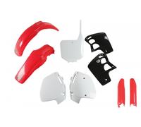 Ufo Honda Cr 500 R 96 Hokit089f@999 Plastics Kit Rouge,Noir