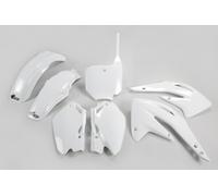 Ufo Honda Cr 85 R 05 Hokit109@041 Plastics Kit Blanc