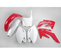 Ufo Honda Crf 250r 2008-2009 Hokit112b-999 Plastics Kit Blanc