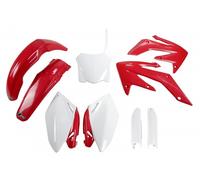 Ufo Honda Crf 250 R 09 Hokit112f@999 Plastics Kit Blanc