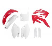 Ufo Honda Crf 250 R 08 Hokit112bf@999 Plastics Kit Rouge