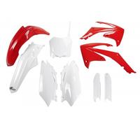 Ufo Honda Crf 250 R 10 Hokit113f@999 Plastics Kit Blanc